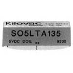 Obdĺžniková elektronická súčiastka s nápisom 'Kilovac' a 'SO5LTA135'. Ďalšie údaje: '5VDC Coil' a '9335'.