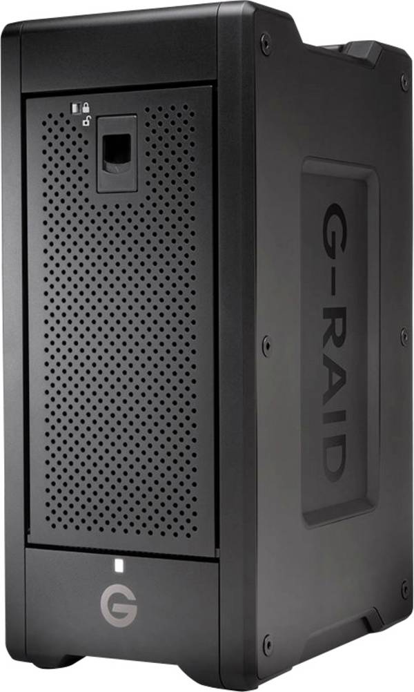 SanDisk Professional G-Raid Shuttle 8 48 TB externý pevný disk 8,9 cm (3,5")  USB 3.1 (Gen 2), Thunderbolt 3 čierna SDPH48H-048T-MBAAB