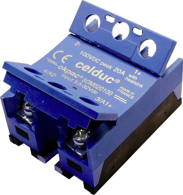Celduc polovodičové relé  SOM06075 60 A Spínacie napätie (max.): 40 V/AC, 40 V/DC  1 ks