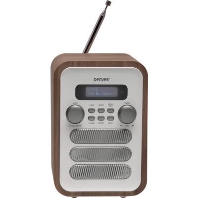 Denver DAB-48 kuchynské rádio FM, DAB+ Bluetooth   biela