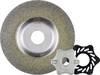 PFERD TOOLS 36610085 CC-GRIND-SOLID-DIAMOND 100-16,0 D 852 Priemer 100 mm Ø otvoru 16 mm Šedá / tvárna liatina, tvrdokov, Superzliatiny na báze niklu alebo titánu, Technická keramika, Roznecovač 1 ks