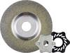 PFERD TOOLS 36611542 CC-GRIND-SOLID-DIAMOND 115-22,23 D 427 Priemer 115 mm Ø otvoru 22.23 mm Šedá / tvárna liatina, tvrdokov, Superzliatiny na báze niklu alebo titánu, Technická keramika, Roznecovač 1 ks