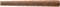 'Cigara s hnedastou textúrou, ktorá je rovnomerne zvinutá. Žiadna viditeľná páska alebo obal.'
