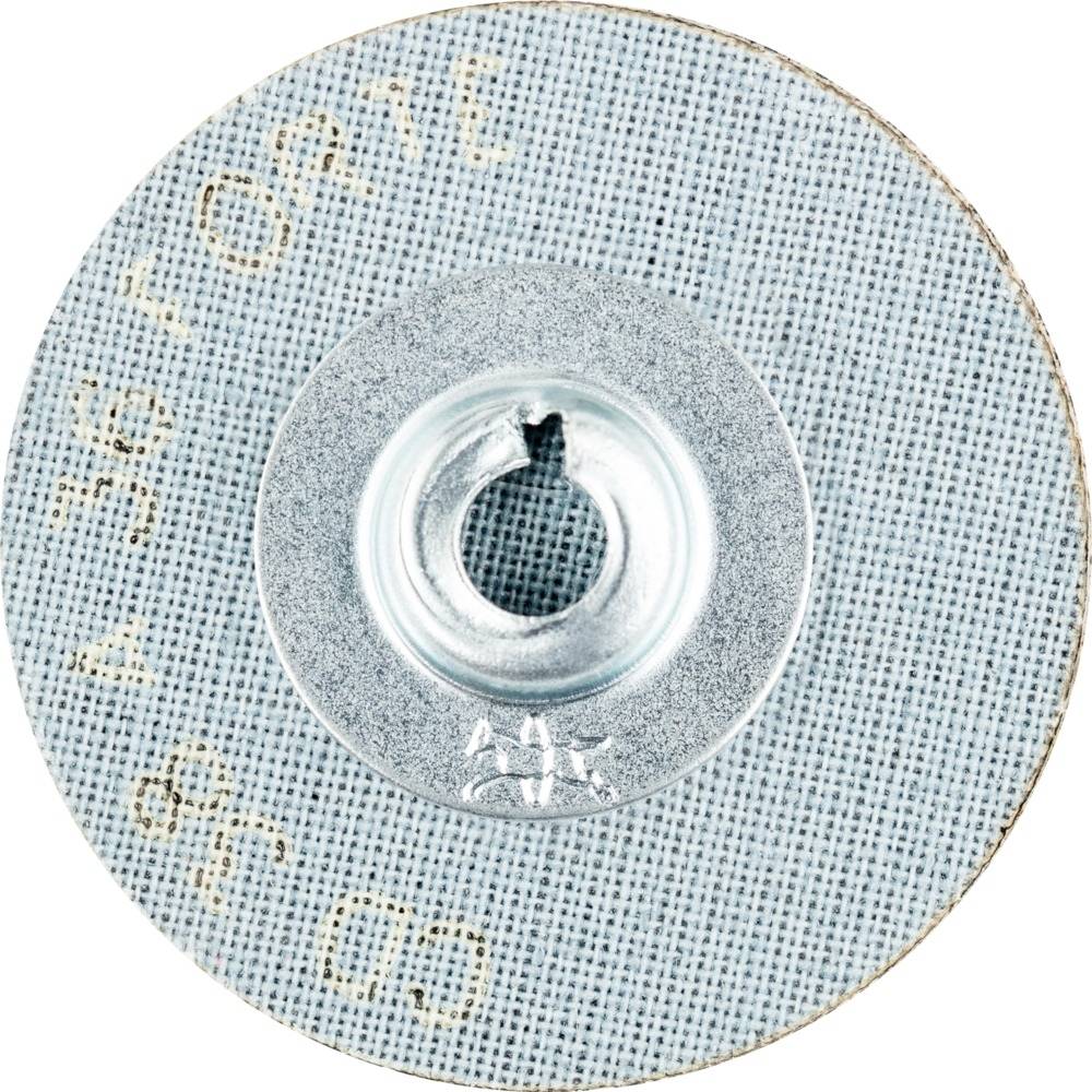 Guľatý brúsny nástavec s nápisom 'A36 FORVE CD'. V strede sa nachádza otvor na upevnenie.
