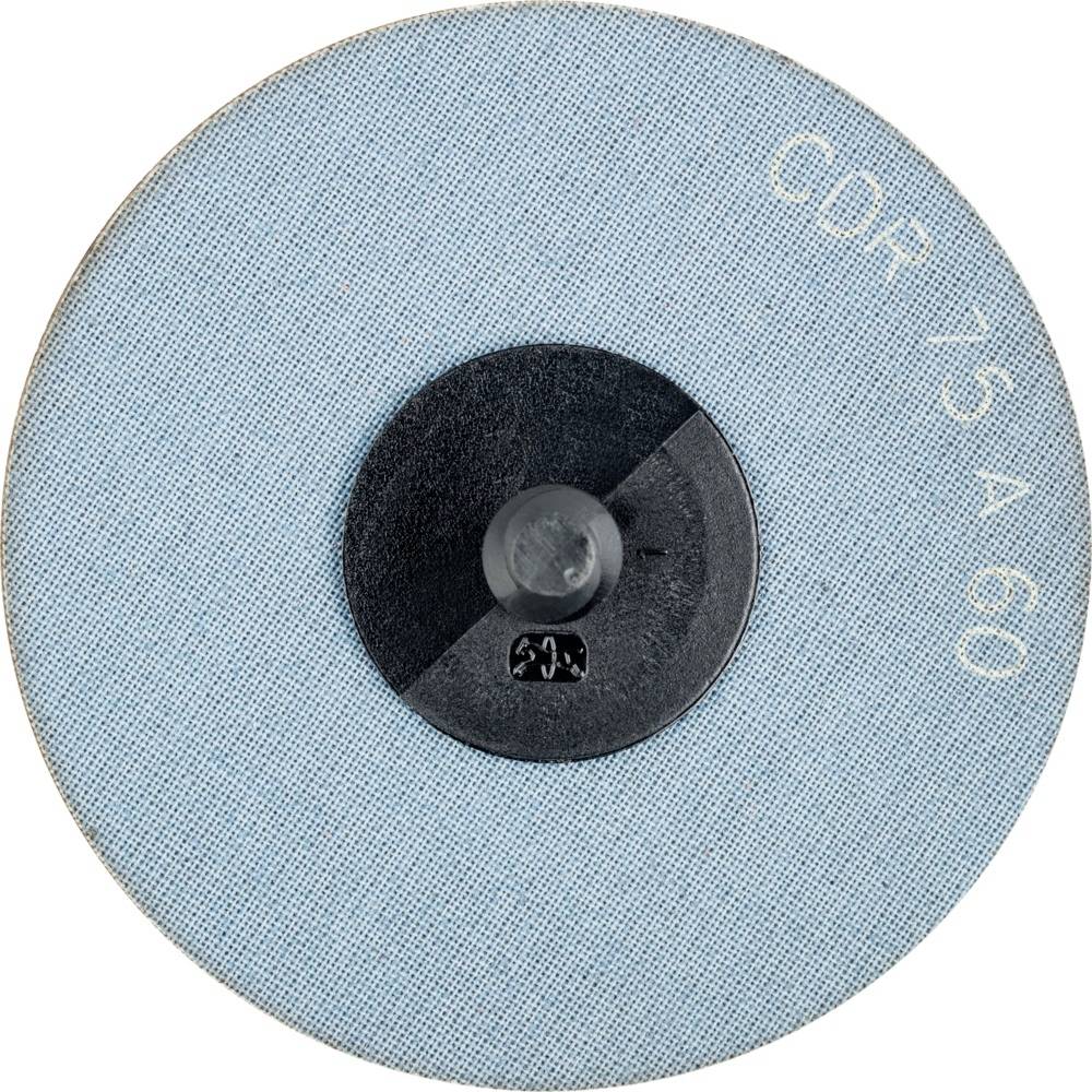 Guľatý brúsny kotúč s nápisom 'CDR 75 A 60'. Kotúč má modrý, zrnitý povrch a čierny stred.