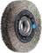 Drôtený kotúč s kovovými štetinami a plastovým jadrom. Používa sa na úpravu povrchu a odstraňovanie hrdze alebo farby.