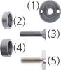 PFERD TOOLS SPM14 98980036 98980036 Upínacia príruba 1 ks