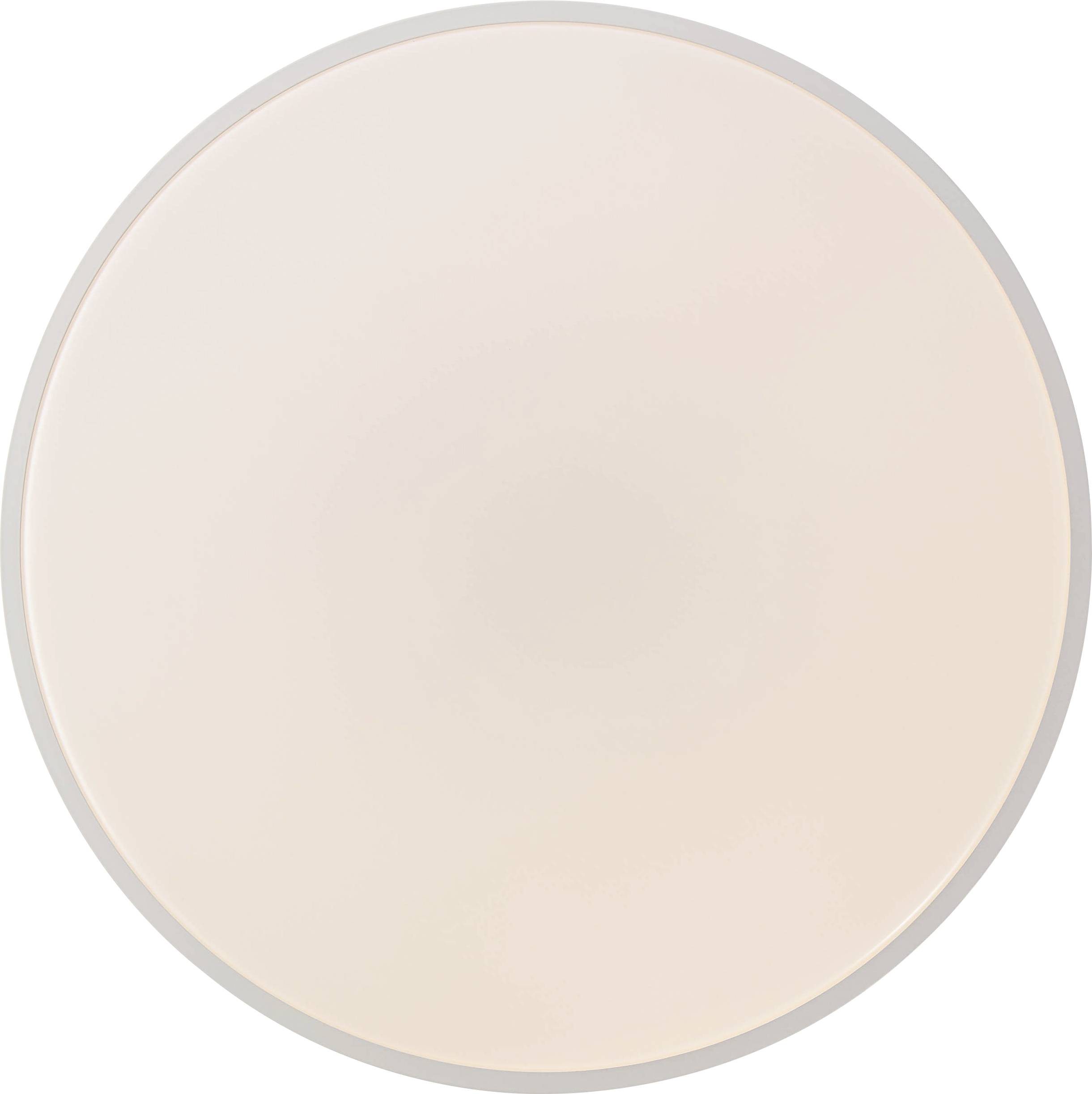 Jednoduchý, kruhovitý, svetlý béžový odtieň bez vzoru alebo ďalších detailov.