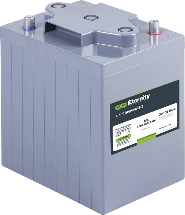 Eternity Traction G06 06 180 3 olovený akumulátor 6 V 180 Ah olovená gélová (š x v x h) 242 x 274 x 186 mm kónický konektor