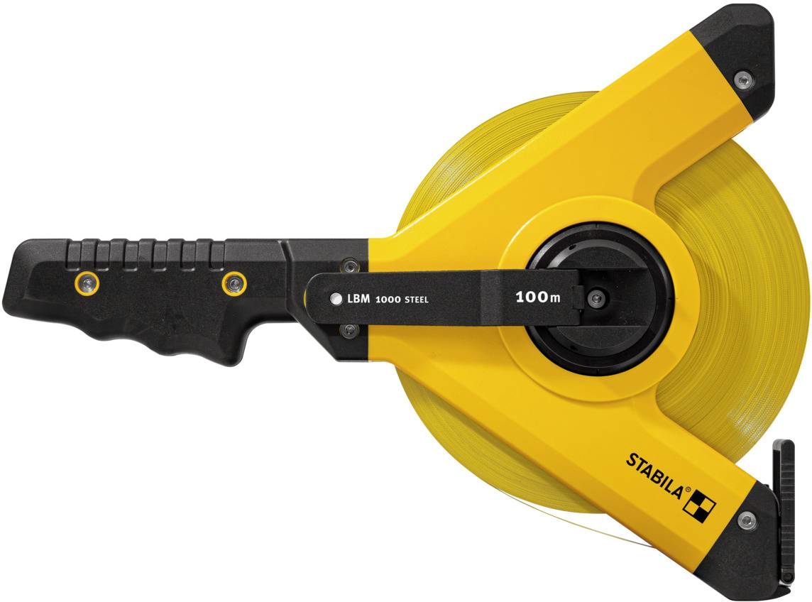 Stabila LBM 1000 Steel (cm) 19653 Metro a nastro 100 m ABS