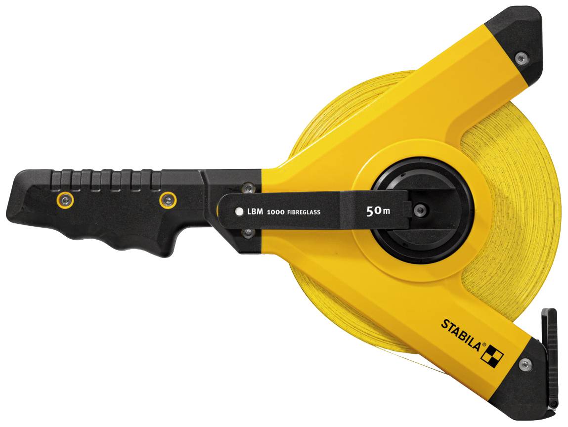 Stabila LBM 1000 Fibreglass (cm) 19663 Metro a nastro 50 m ABS