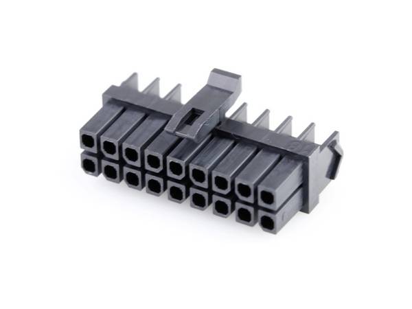Molex zásuvkové púzdro na kábel  Počet pólov 18 Raster (rozteč): 3 mm 1729521801 1 ks Bag