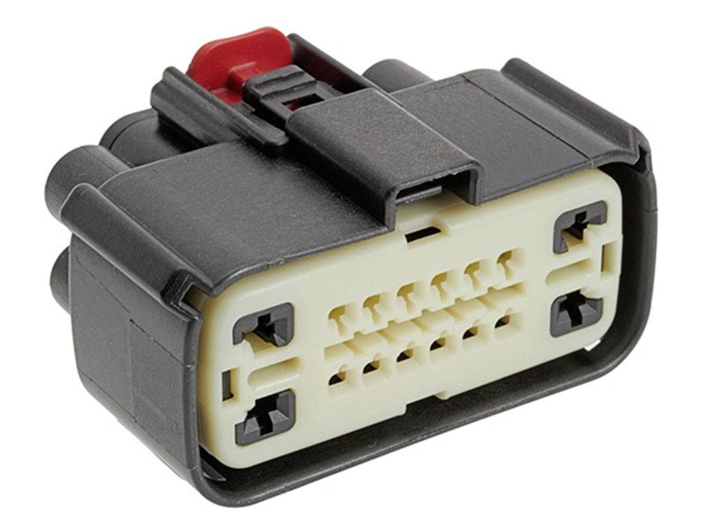 Molex MOL Automotive Zwart  Inhoud: 1 stuk(s)