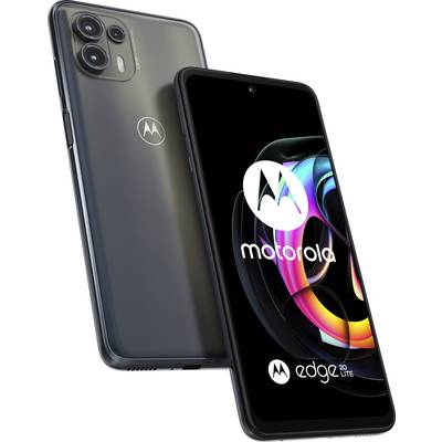 Motorola Edge20 Lite 5G smartphone 128 GB 17 cm (6.7 palca) čierna Android ™ 11 hybridný slot