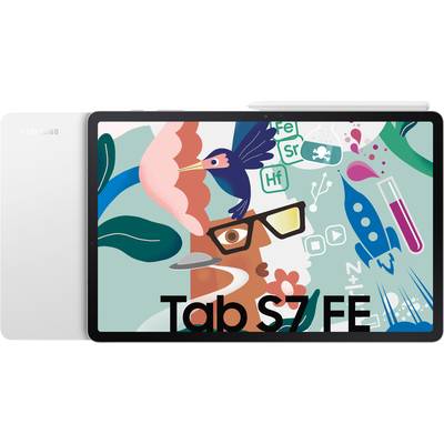 Samsung Galaxy Tab S7 FE WiFi 64 GB strieborná Android tablet 31.5 cm (12.4 palca) 2.4 GHz Qualcomm® Snapdragon Android 