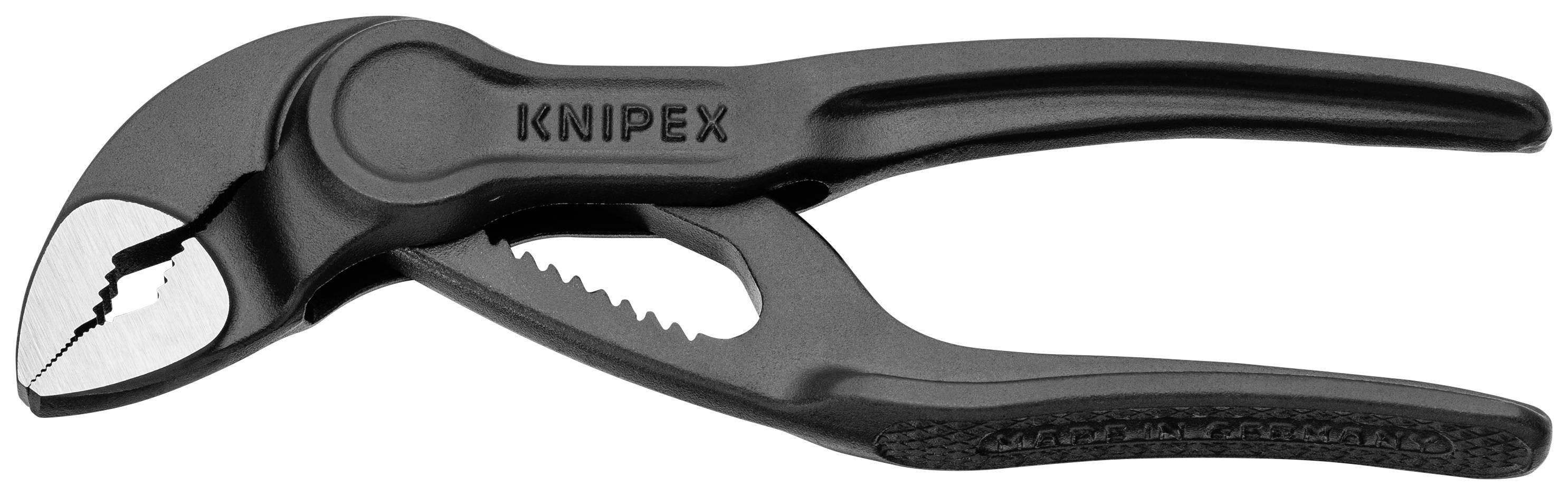 Knipex KNIPEX Cobra - Nut-und-Feder-Zange - XS (100 mm) 87 00 100 Waterpomptang 100 mm