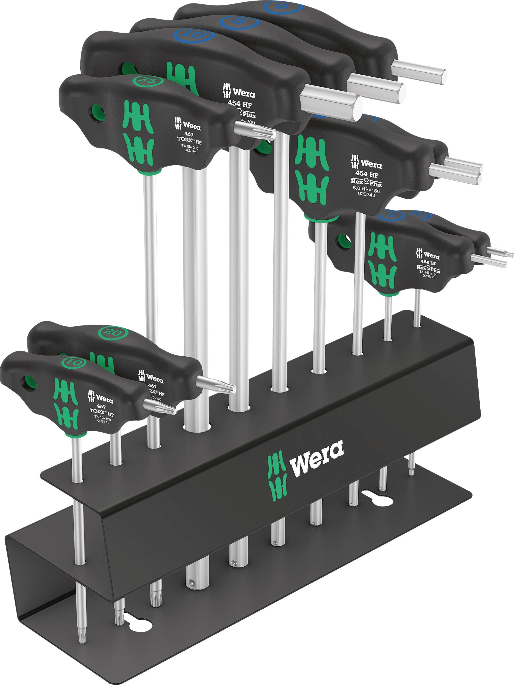 Wera Bicycle Set 6 Schroevendraaierset 10-delig Torx, Inbus
