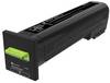 Lexmark 72K2XKE toner originál čierna Maximálny rozsah stárnek 33000 Seiten