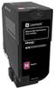 Lexmark toner 74C2HME 74C2HME originál purpurová 12000 Seiten