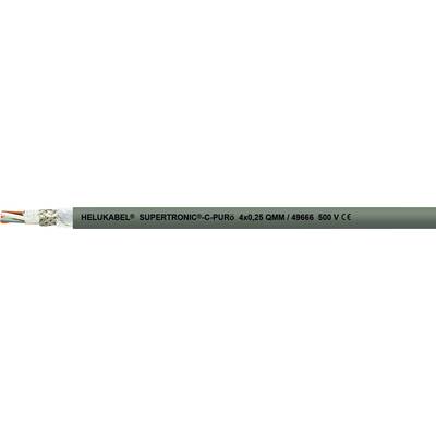 HELU 49681-1000 vedenie ťažnej reťaze S-TRONIC-C-PURö 12 x 0.34 mm² sivá 1000 m-0