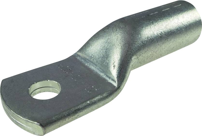 Helukabel 907702 Drukkabelschoen Dwarsdoorsnede (max.): 50.00 mm&sup2; Schachtdiameter: 10.00 mm Onge&iuml;soleerd Zilver 1 stuk(s)