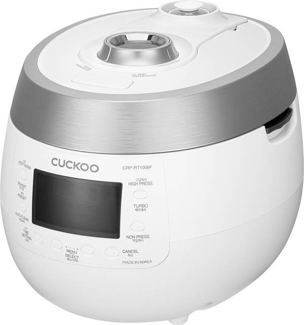 Cuckoo CRP-RT1008F varič ryža bielostrieborná s displejom