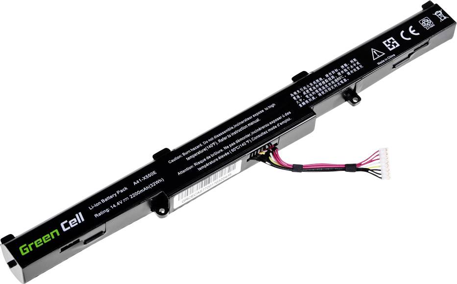 Green Cell A41-X550E AS77 Laptopaccu 14.4 V 2200 mAh Asus