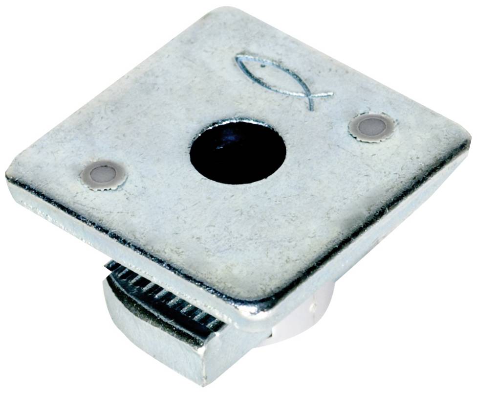 Fischer FCN Clix M 6 559761 Slide-in flat T nut M6 ocel glavanizované zinkom 50 ks