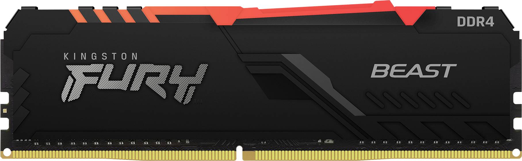 Kingston FURY Beast RGB Modul RAM pre PC DDR4 32 GB 1 x 32 GB 3200 MHz 288-pinový DIMM CL16 KF432C16BBA/32