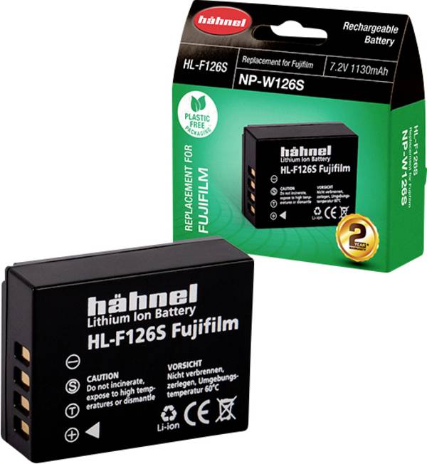 Hähnel Fototechnik HL-F126S akumulátor do kamery Náhrada za orig. akumulátor NP-F126S 7.2 V 1130 mAh