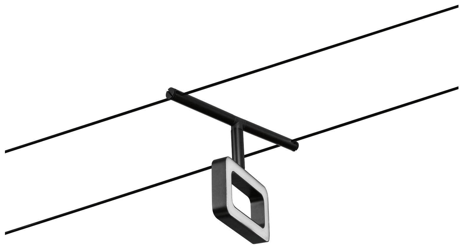 Moderný, štylizovaný dizajn antény s obdĺžnikovým prvkom uprostred, horizontálne tyče, čierna farba.