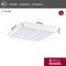 Štvorcové LED stropné svietidlo, 250x250 mm, 15,5 W, P=15,5 W, IP44. Záruka 5 rokov.