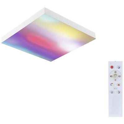 LED stropné svietidlo s funkciou zmeny farby a diaľkovým ovládaním. Svetlo zobrazuje rôzne farby a vytvára živú atmosféru.