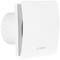Biely Bosch nástenny ventilátor s moderným, minimalistickým dizajnom do obývacej izby alebo kúpeľne.