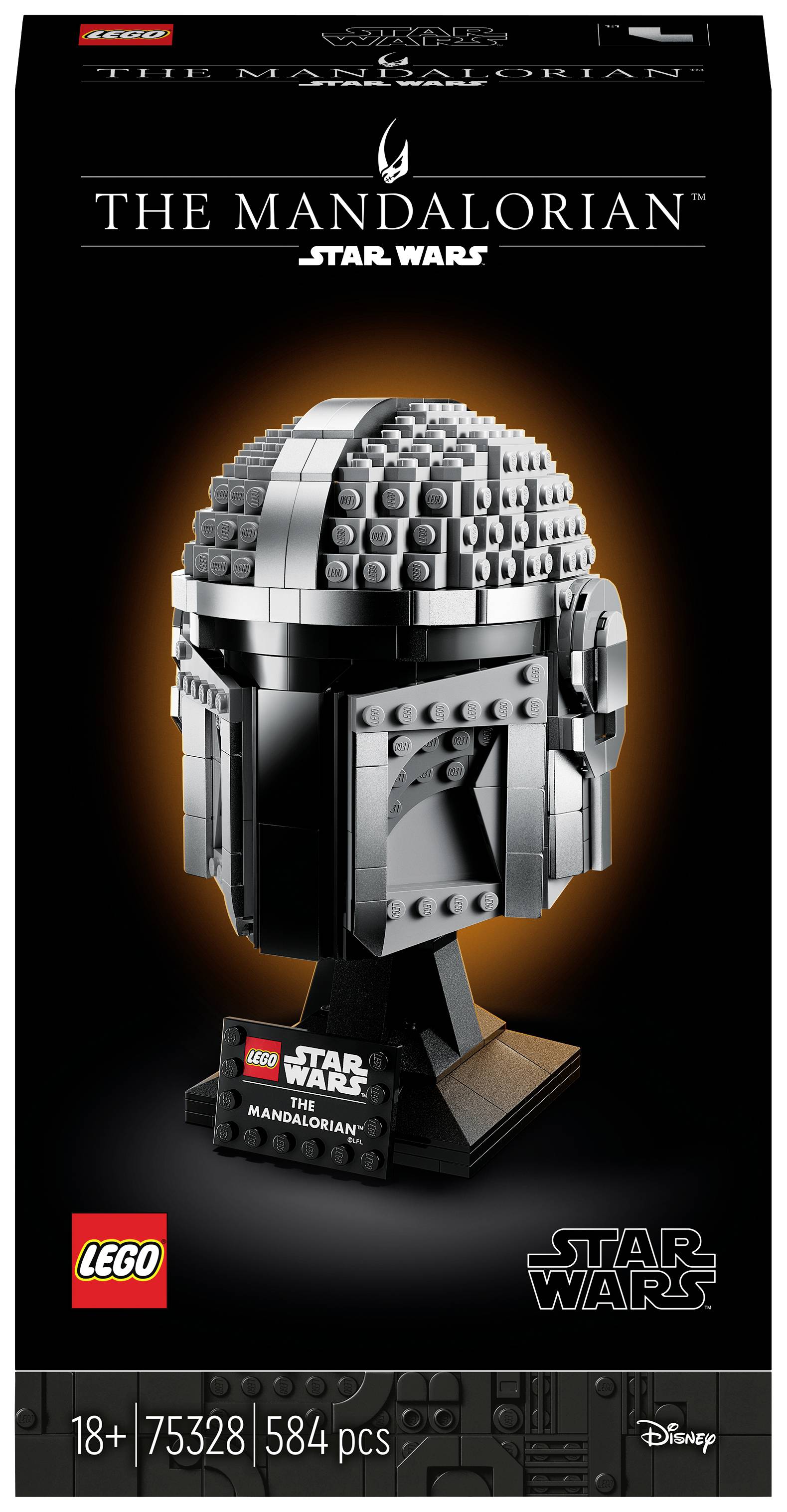 Lego Star Wars The Mandalorian Helmet 75328 3