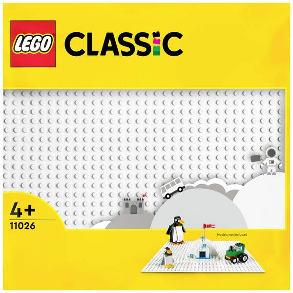 11026 LEGO® CLASSIC Biela stavebná doska