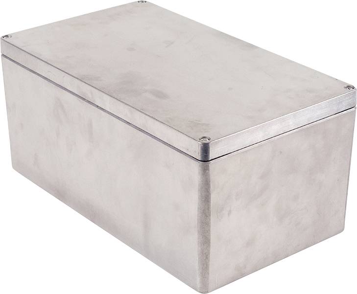 Hammond Electronics 1590Z250 Handbehuizing 400 x 230 x 180 Zinkspuitgietwerk Natuur 1 stuk(s) afbeelding