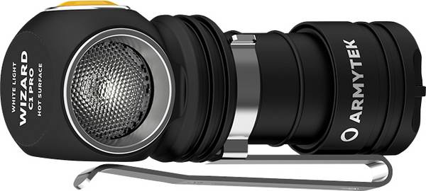 ArmyTek Wizard C1 Pro Magnet Warm LED  čelovka, s magnetickým držiakom, napájanie z akumulátora, 1000 lm, 1440 h, 55 g
