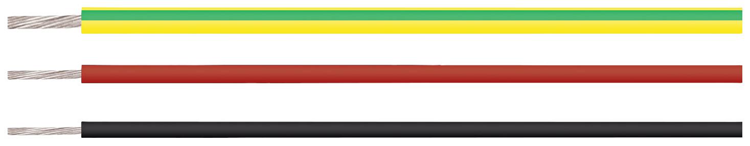 Helukabel 23953-100 Højtemperaturleder SiF 1 x 35 mm² Sort 100 m