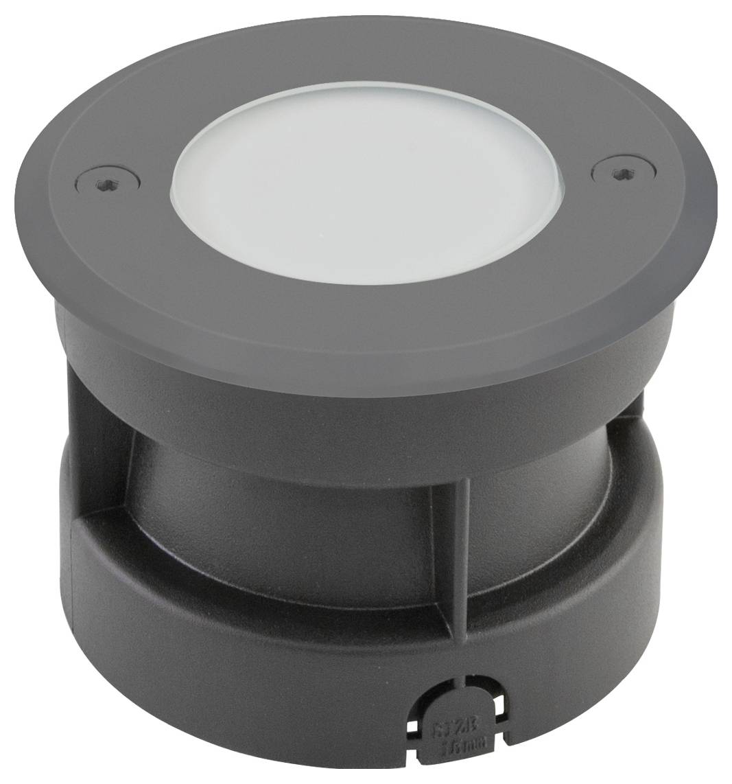 EVN 6722502A 6722502A podlahové svietidlo pevne zabudované LED osvetlenie LED 2.5 W antracitová-1