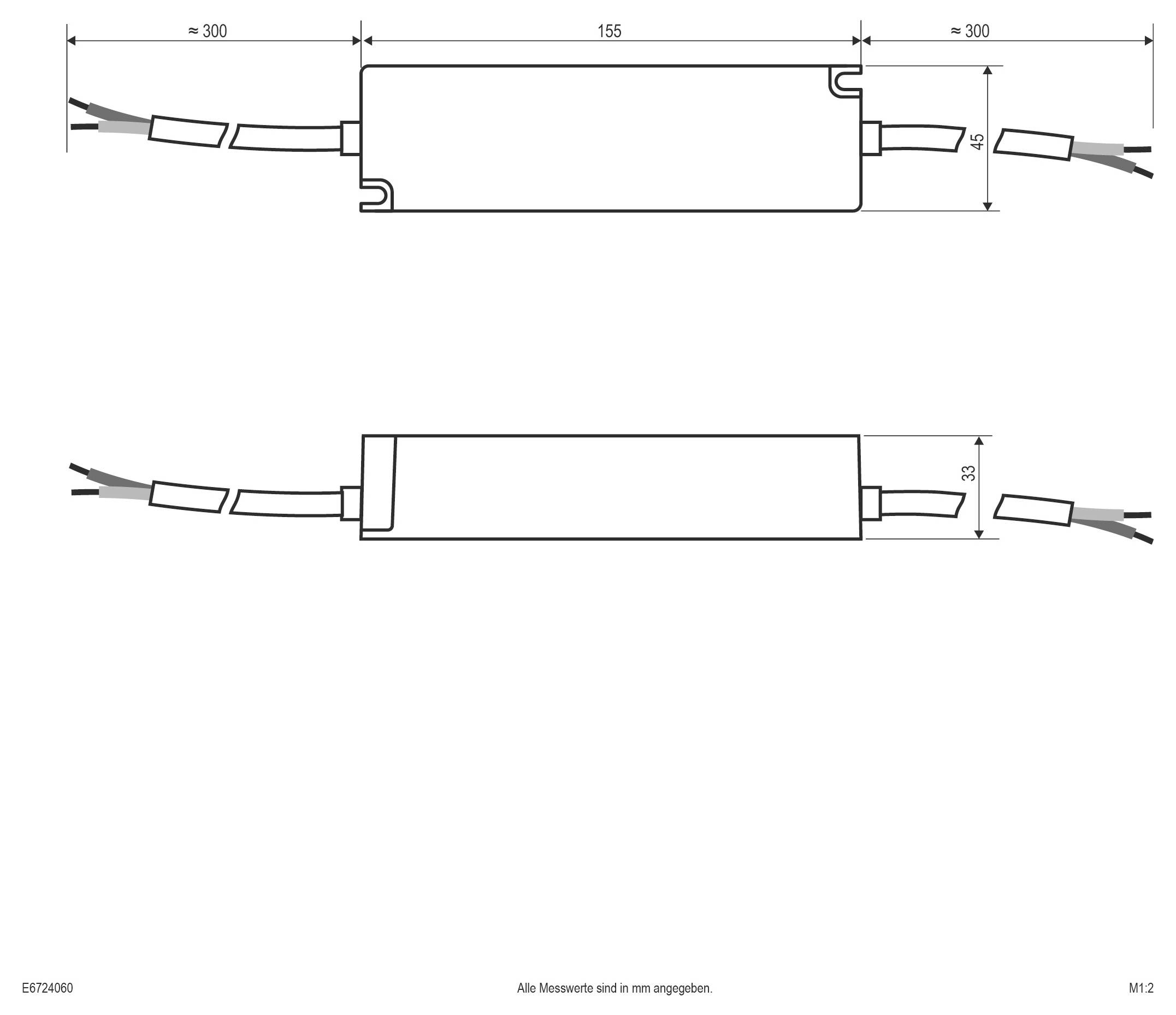 EVN E6724060 napájací zdroj pre LED konštantné napätie 24 V/DC-2