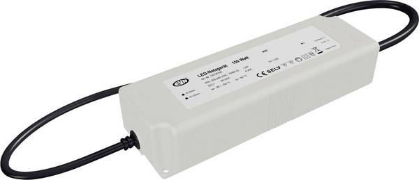 EVN E6724150 napájací zdroj pre LED  konštantné napätie 150 W  24 V/DC ochrana proti prepätiu, bez možnosti stmievania, outdoorový, schválenie nábytku