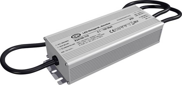 EVN K24150110 napájací zdroj pre LED  konštantné napätie 150 W  24 V/DC stmievateľný
