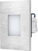 EVN LQ41802 LQ41802 LED vstavané nástenné svietidlo LED pevne zabudované LED osvetlenie 1.8 W nerezová oceľ