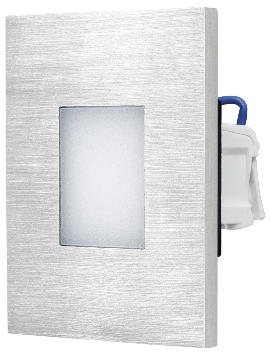 EVN LQ41802 LQ41802 LED vstavané nástenné svietidlo LED pevne zabudované LED osvetlenie 1.8 W nerezová oceľ-1