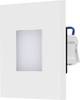 EVN LQ41802W LQ41802W LED vstavané nástenné svietidlo LED pevne zabudované LED osvetlenie 1.8 W biela