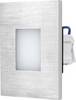 EVN LQ41840 LQ41840 LED vstavané nástenné svietidlo LED pevne zabudované LED osvetlenie 1.8 W nerezová oceľ