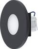 EVN LR01840A LR01840A LED vstavané nástenné svietidlo LED pevne zabudované LED osvetlenie 1.8 W antracitová