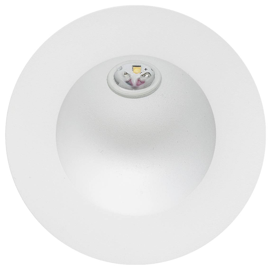 EVN P20302 P20302 LED vstavané nástenné svietidlo LED pevne zabudované LED osvetlenie 2 W biela-1