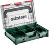 Metabo metaBOX 63 XS, 626896000 kufrík na náradie, ABS, zelená, priehľadná, (d x š x v) 252 x 167 x 63 mm
